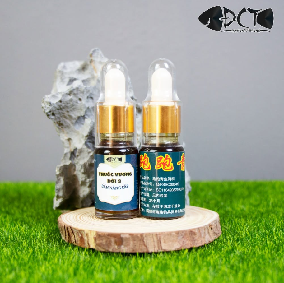 Thuốc Vương 8: hương liệu dụ cá xa cho mùa nóng, cách pha với ốc