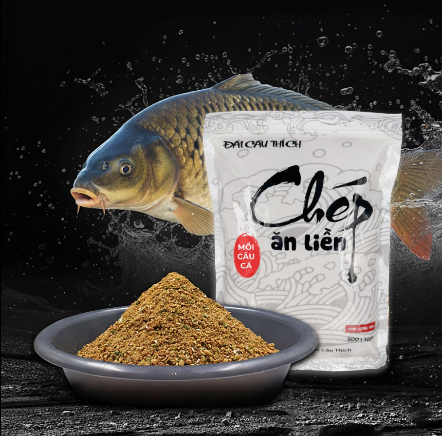 MỒI CÂU - CHÉP ĂN LIỀN