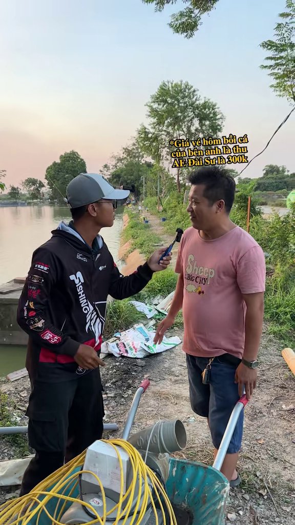 Hỏi chủ hồ chuyện bồi cá, giá vé và chuyển chỗ - Câu chép ốc ngày hồ sale: Cao Thiện được 17 con và lưu ý khi bán cá