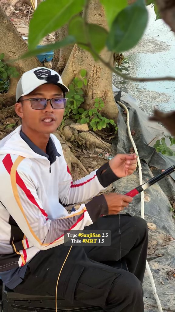 Cao Thiện giới thiệu trục SanJiSan 2.5, thẻo MRT 1.5 - Hồ Lương Bằng 93 (Gia Lâm) sale vé: Cao Thiện vỡ đầm 8 con chép to bằng mồi ốc