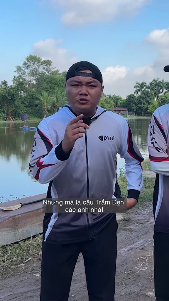 Kèo trắm đen căng đét: Huân Fishing và Năng Tính, ai thắng?