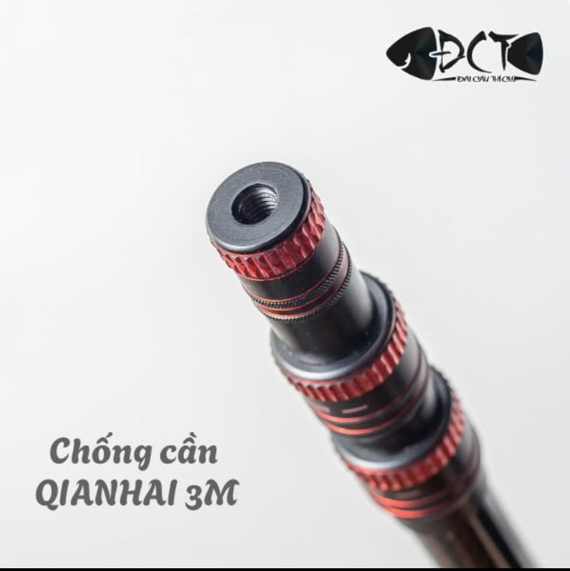 COMBO GÁC CẦN QIANHAI 3M FULL PHỤ KIỆN (Thân, ngoe ngắn, ngoe dài, sừng trâu)